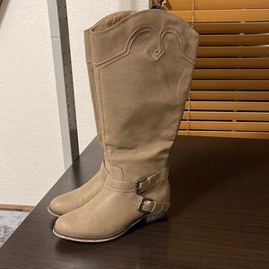 Lane Bryant size 10 wide calf knee high boots